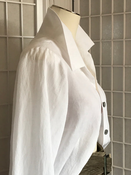 Linen blouse, slow fashion, forever clothing